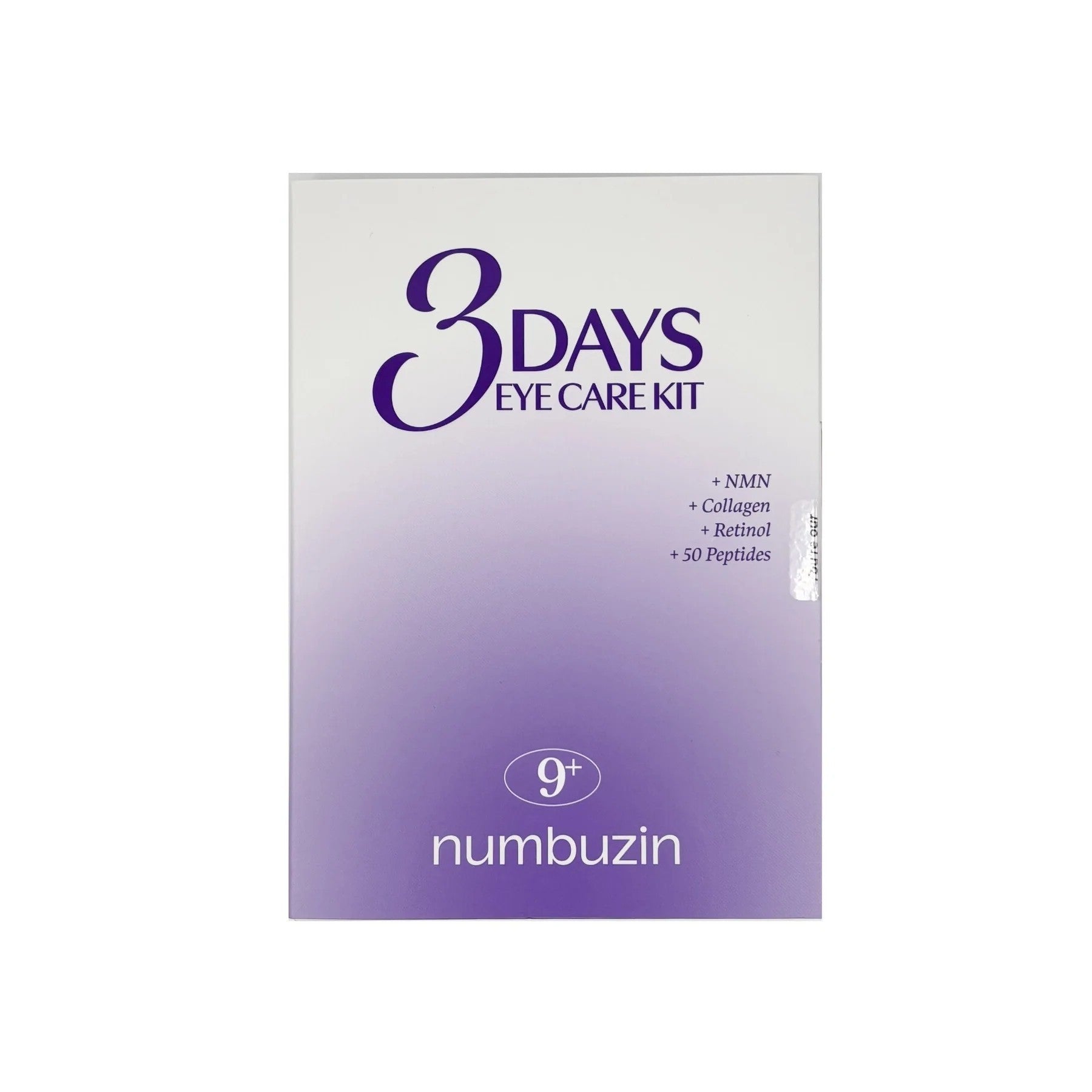Numbuzin No.9 3 Days Eye Care Kit مجموعة العناية بالعين من نومبوزين