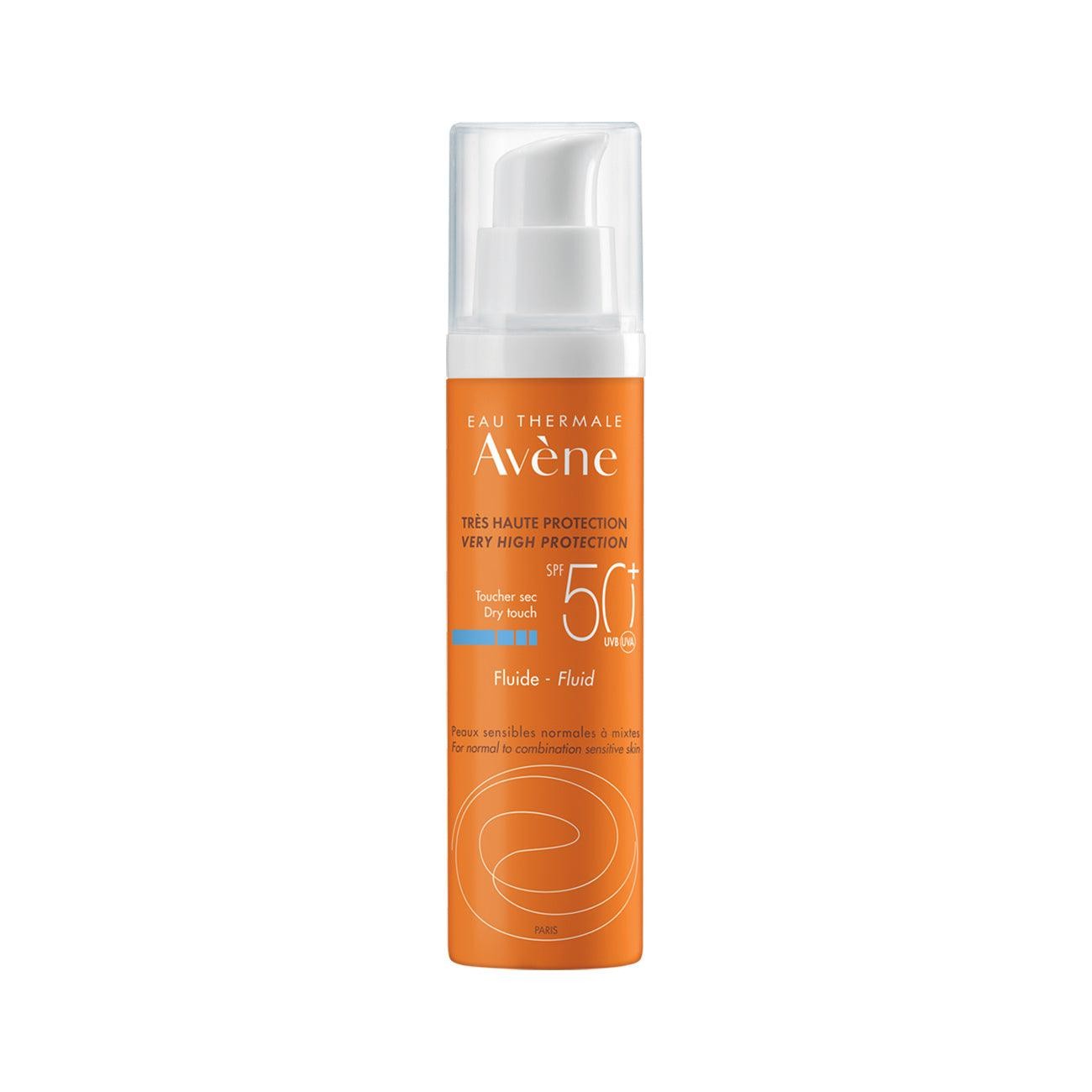 AVENE Very High Protection Dry Touch Fluid SPF50+ أفين واقي من أشعة الشمس