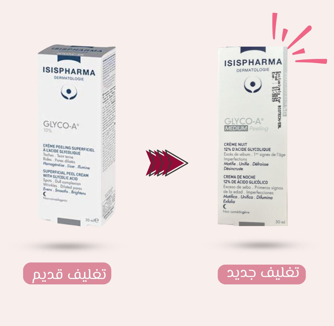 ISIS PHARMA GLYCO-A MEDIUM - 30 ML | ايزيس فارما مقشر متوسط 30 مل