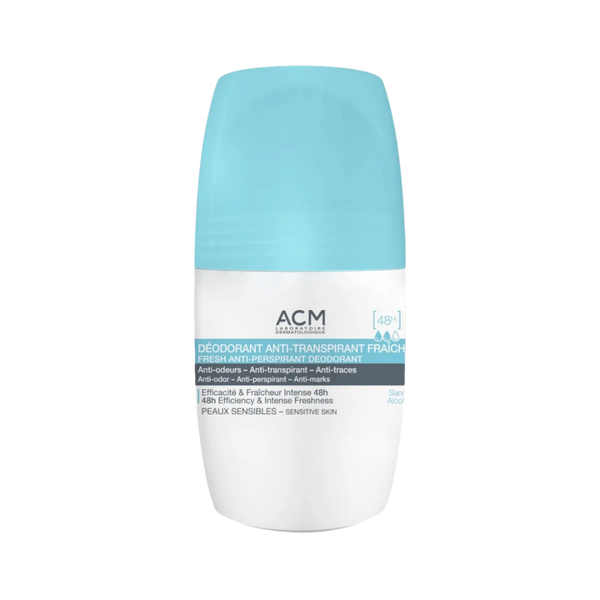 ACM Natural Deodorant 24h - 50ml | اي سي ام رول مزيل تعرق 24 ساعة - 50 مل