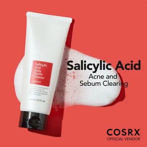 Cosrx Salicylic Acid Daily Gentle Cleanser - 150ml | كوزركس غسول يومي مع ساليسليك اسيد -150 مل