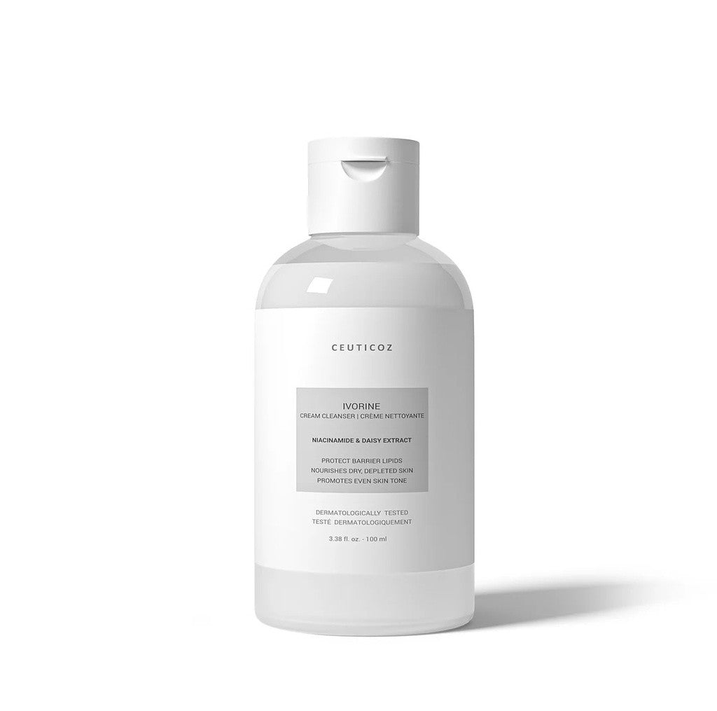 Ceuticoz/ IVORINE - Cream Cleanser 100ml:سيتيكوز غسول كريمي لتنظيف البشرة بعمق وتوحيد لونها