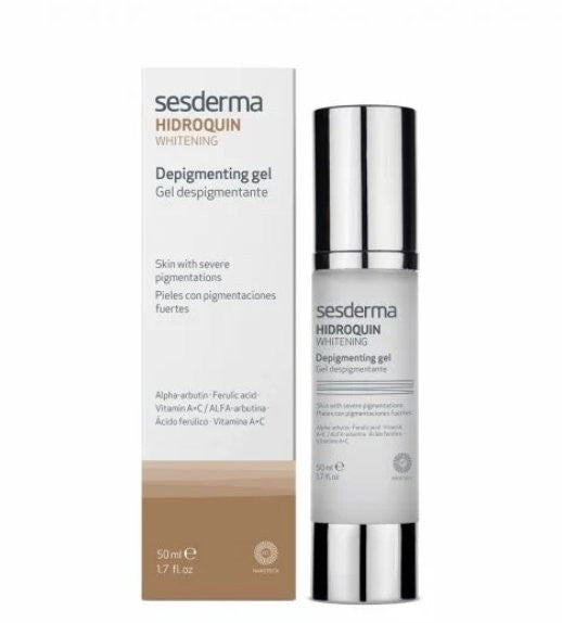 جل سيسديرما هيدروكين للتبييض وإزالة التصبغات (Sesderma Hidroquin Whitening Gel) الذي يساعد في معالجة بقع البشرة الشديدة.