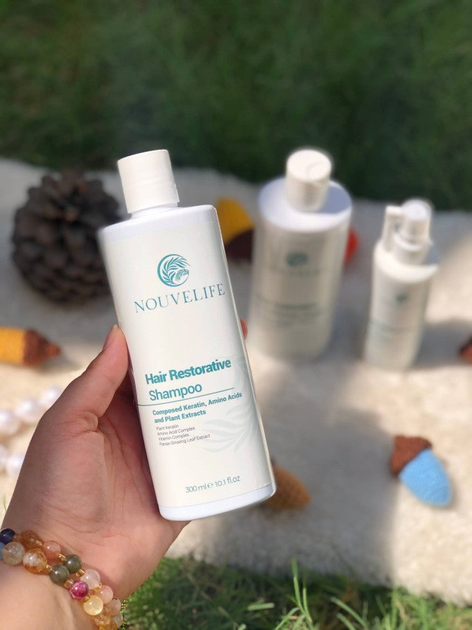 /. شامبو ضد تساقط الشعر وضد القشره300mllShampoo Novelife