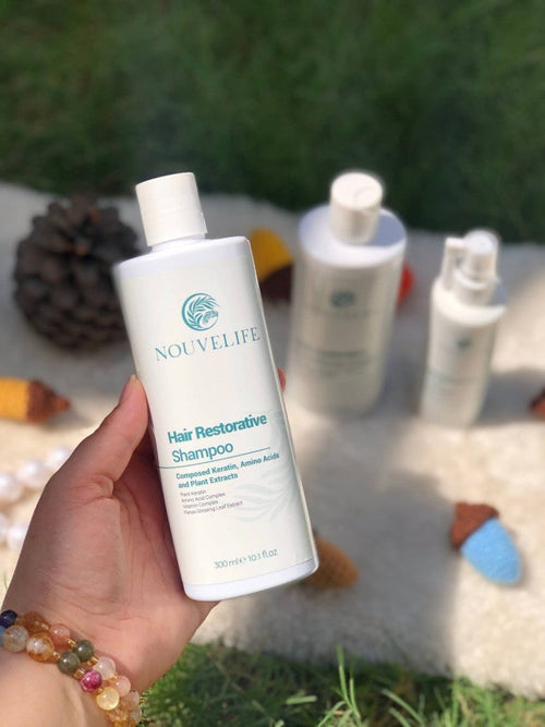 /. شامبو ضد تساقط الشعر وضد القشره300mllShampoo Novelife
