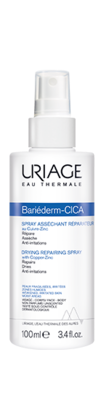 هو بخاخ يورياج باريديرم سيكا (Uriage Bariéderm-CICA Spray)، وهو بخاخ مرمم ومجفف للبشرة.