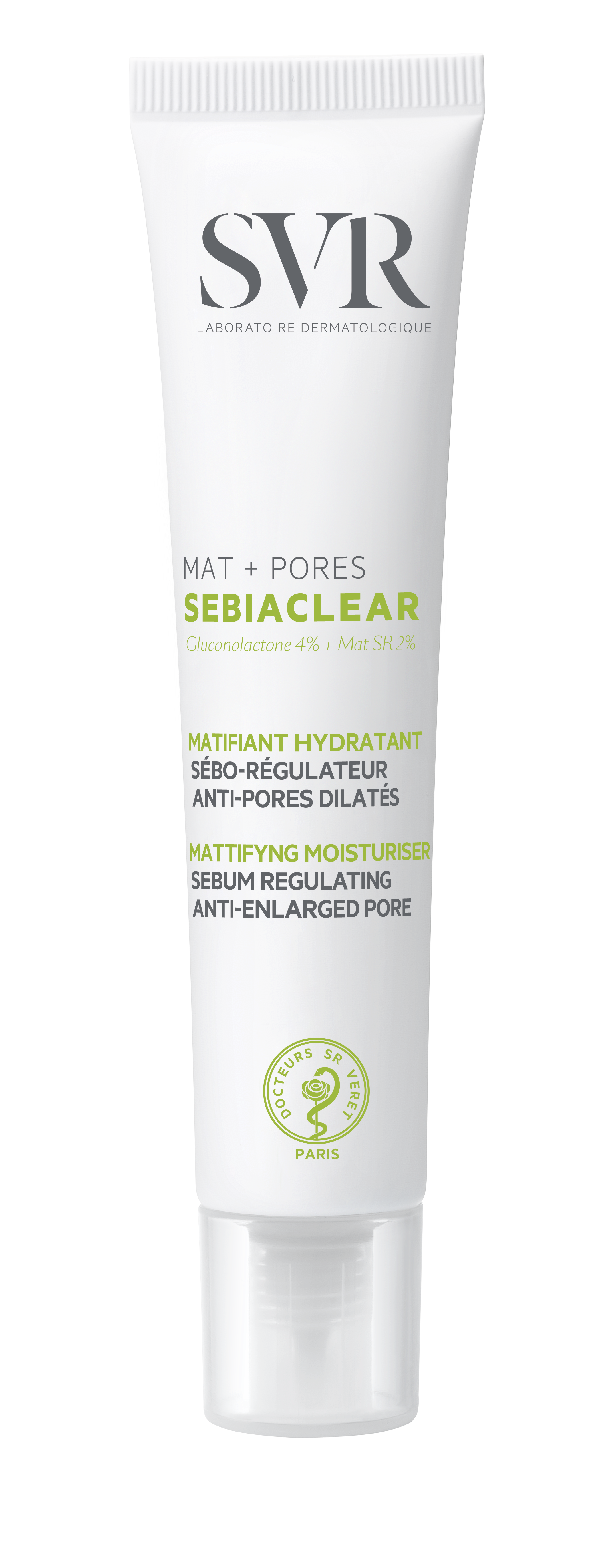 SVR Sebiaclear Mat + Pores - 40ml |اس في ار سيبياكلير مات + بورز - 40 مل