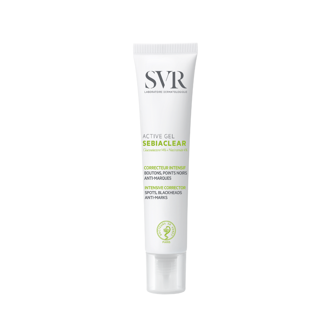 SVR Sebiaclear Active gel - 40ml | اس في ار جل معالج لحب الشباب و الاثار - 40 مل