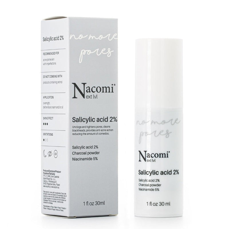 Nacomi Salicylic Acid 2% - 30ml | ناكومي سيروم ساليسيليك اسيد 2% لعلاج المسامات الواسعة - 30 مل