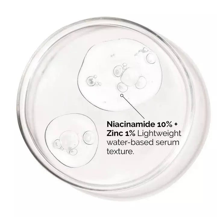 The Ordinary Niacinamide 10% + Zinc 1% - 60ml | ذا اورديناري سيروم نياسيناميد 10% مع الزنك 1% - 60 مل