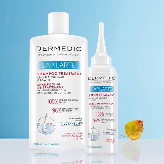 DERMEDIC SHAMPOO &SERUM KIT ديرمدك شامبو +سيرم لتحفيز نمو الشعر