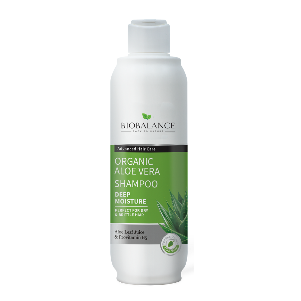 Bio Balance Organic Aloe Vera Shampoo - 330ml | بايو بالانس شامبو الشعر الجاف والهش بالالوفيرا -330 مل