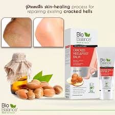 Bio Balance Argan Oil Cracked Heel & Foot Balm - 60ml | بايو بالانس كريم القدم لعلاج تشقق الكعوب بزيت الأرغان - 60 مل