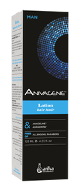 Anivagene Lotion Hair Tonic Man، وهو لوشن منشط مصمم خصيصاً للرجال للمساعدة في تقليل تساقط الشعر