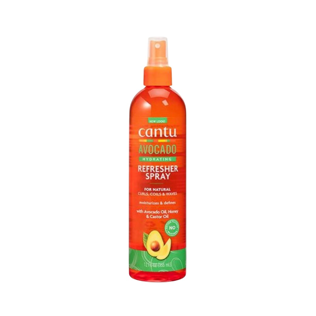 Cantu Avocado Hydrating Refresher Spray - 355ml | كانتو بخاخ مرطب بالافوكادو للشعر - 355 مل