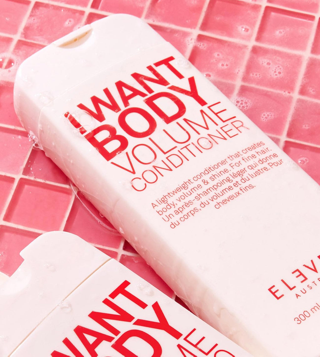 ELEVEN AUSTRALIA I Want Body Volume Conditioner - 300ml | بلسم إليفن أستراليا آي وانت بودي فوليوم 300 مل