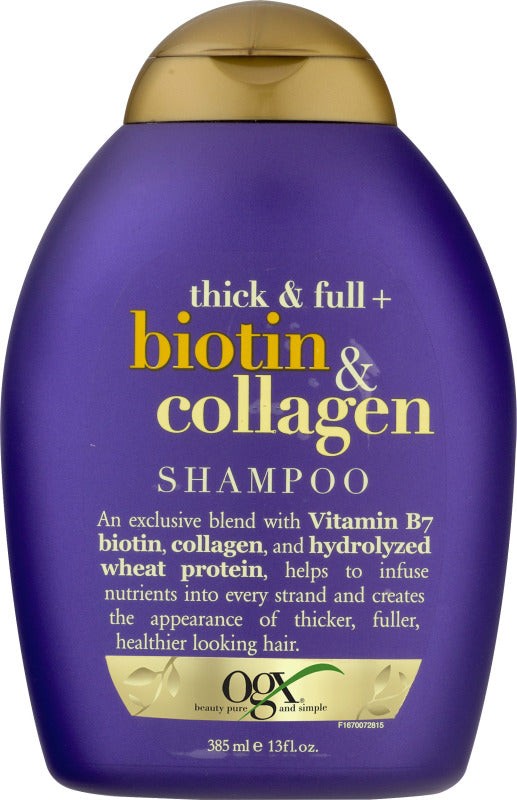Biotin & Collagen Volumizing Shampoo - 385ml | شامبو تكثيف الشعر بالبيوتين والكولاجين - 385 مل