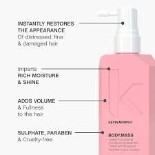 KEVIN.MURPHY Body Mass Hair Spray - 100ml | كيفن ميرفي بخاخ للشعر الخفيف و الناعم - 100 مل
