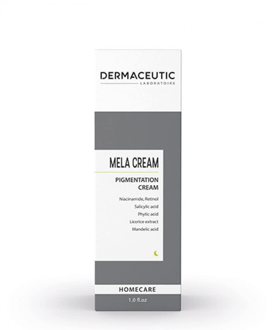 Dermaceutic Mela Cream، وهو كريم مخصص لعلاج التصبغات الجلدية