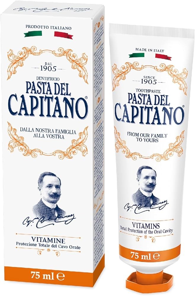 معجون أسنان باستا ديل كابيتانو 1905 (Pasta del Capitano 1905) بنسخة الفيتامينات (Vita