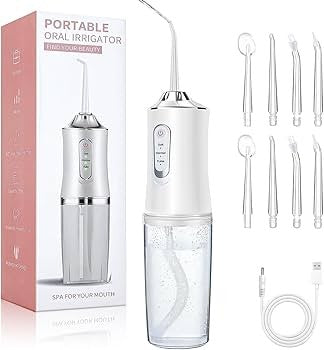 جهاز تنظيف الأسنان المائي المحمول (Portable Oral Irrigator