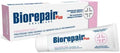 Biorepair Plus Parodontgel Intensive، وهو جل مهدئ مكثف مصمم للعناية المتقدمة باللثة ومينا الأسنان.