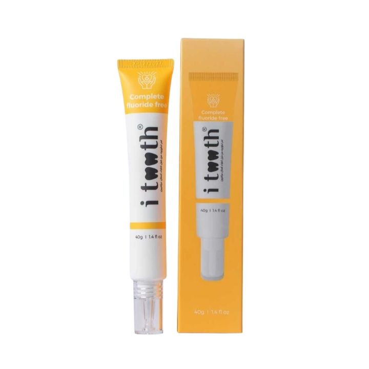 i tooth Complete Fluoride Free - 40g | اي توث معجون أسنان خالي من الفلوريد - 40 غرام