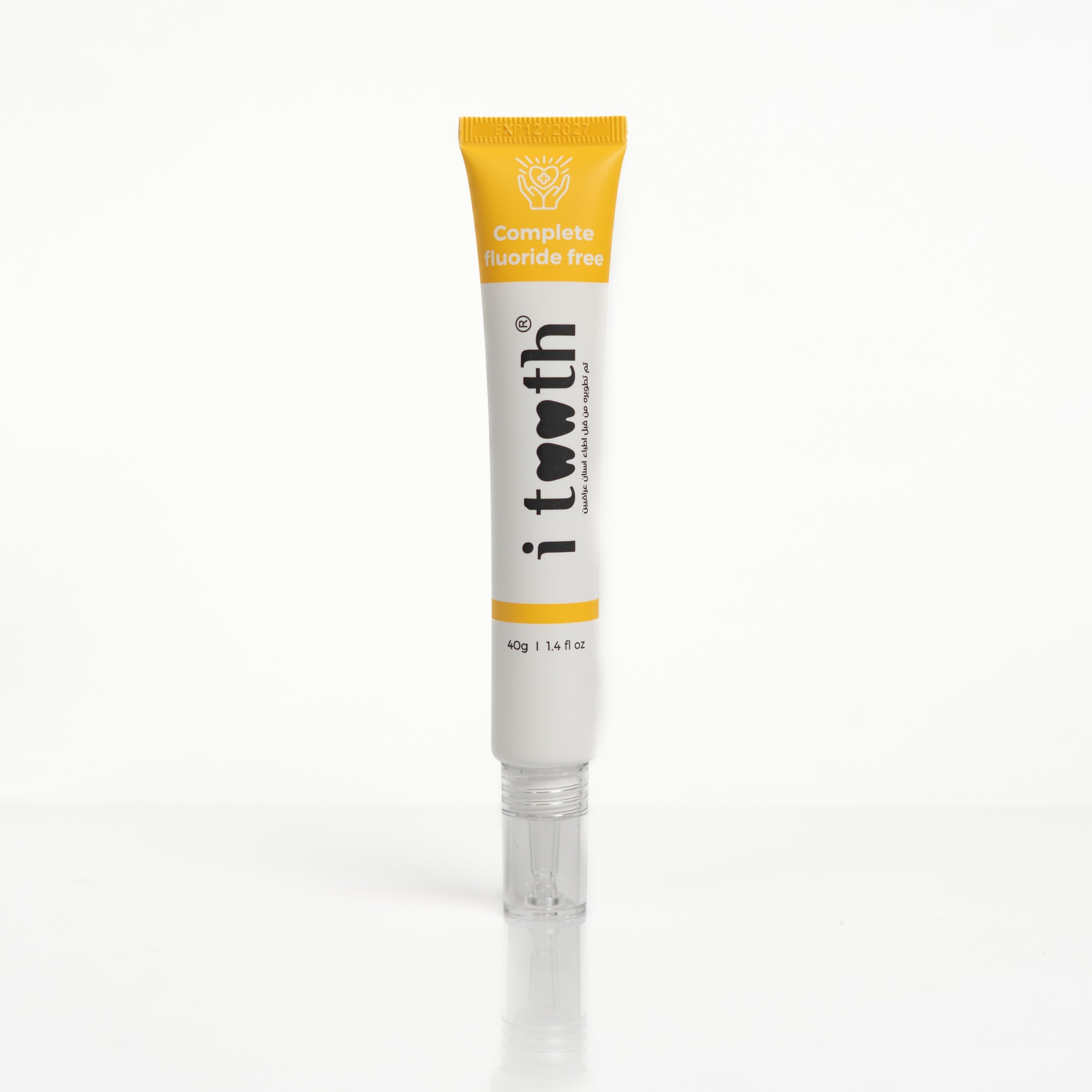i tooth Complete Fluoride Free - 40g | اي توث معجون أسنان خالي من الفلوريد - 40 غرام