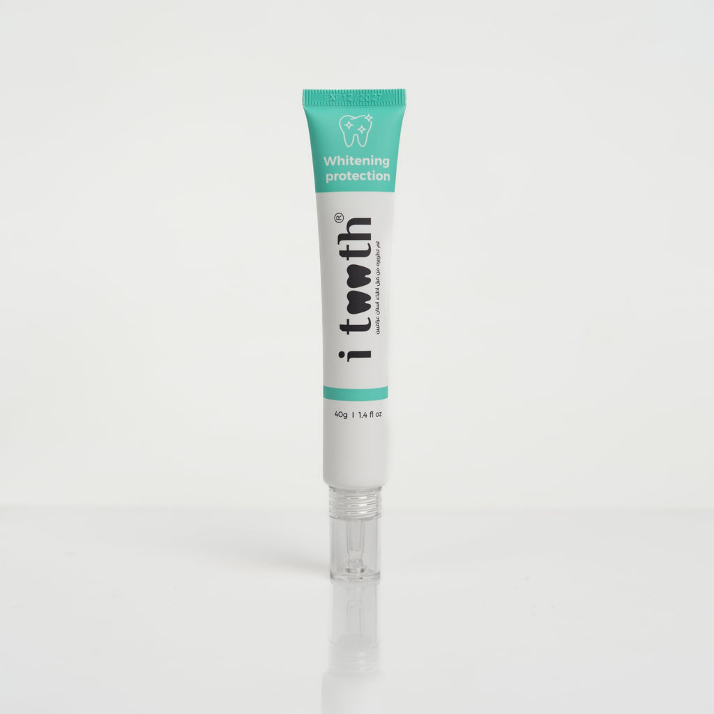 i tooth Whitening Protection - 40g | اي توث معجون أسنان مبيض - 40 غ