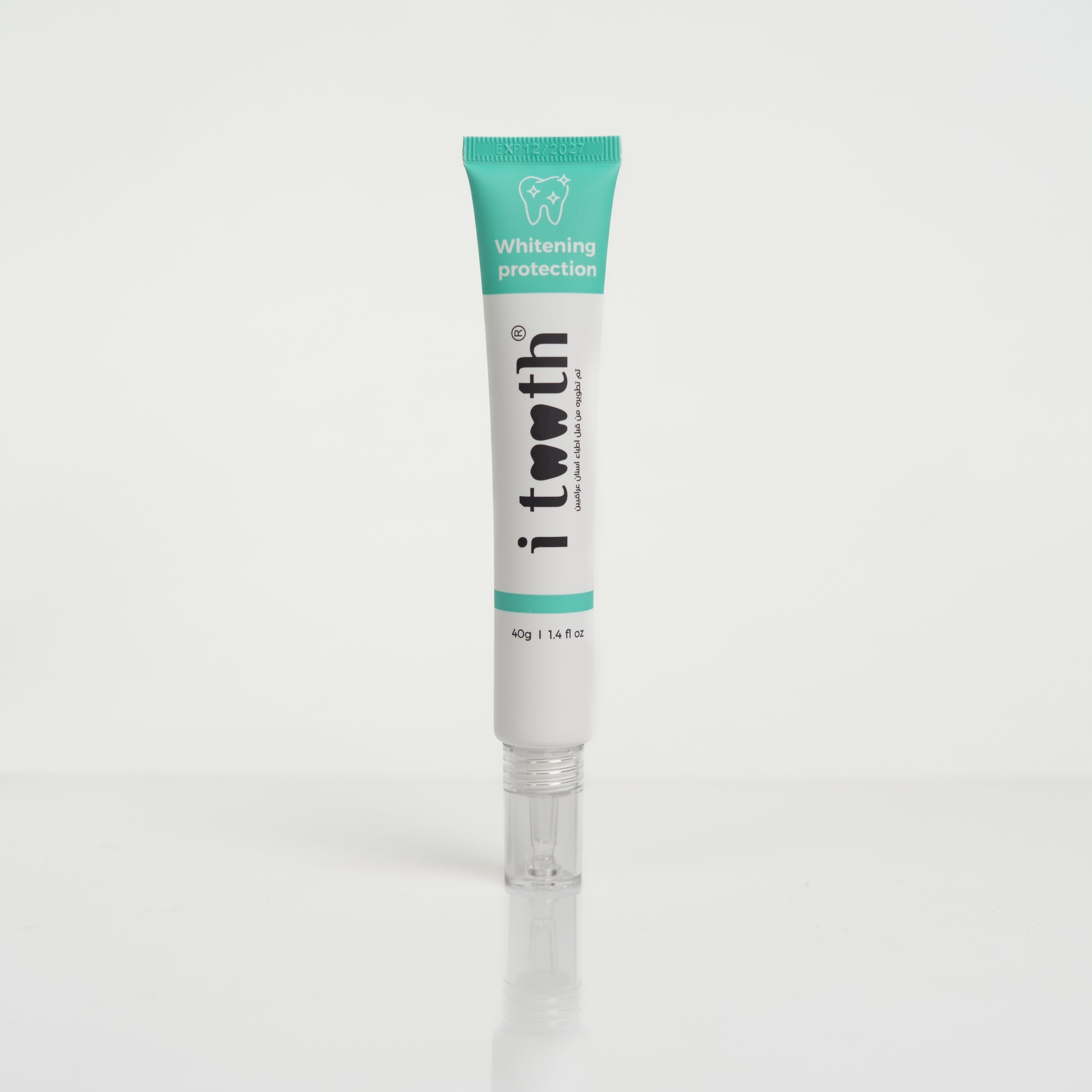 i tooth Whitening Protection - 40g | اي توث معجون أسنان مبيض - 40 غ