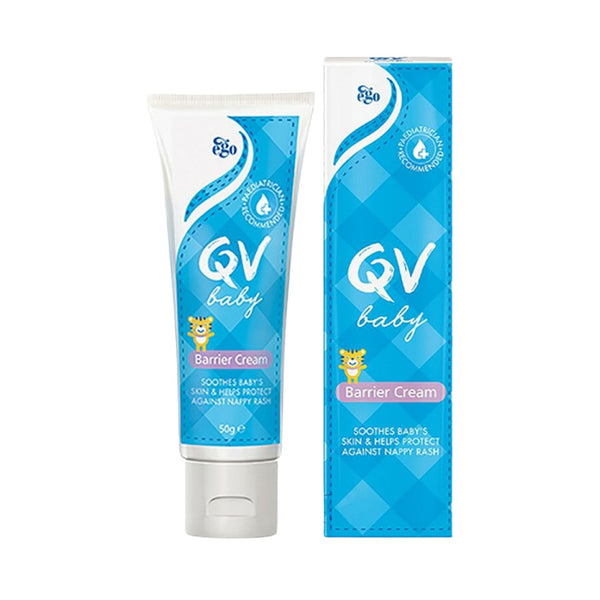 QV Baby Barrier Cream - 50g | كيو في كريم حاجز للأطفال - كريم أطفال للطفح الجلدي - 50 غرام