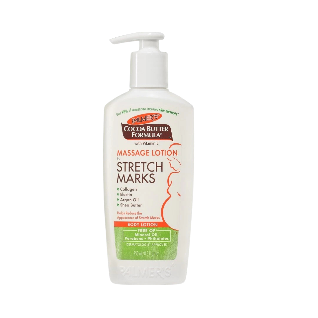 Palmers Massage Lotion For Stretch Marks - 250ml |بالمرز لوشن مرطب بالكاكاو لعلامات التمدد - 250 مل