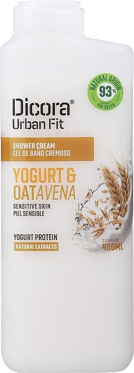 كريم الاستحمام (غسول الجسم) Dicora Urban Fit بالزبادي والشوفان