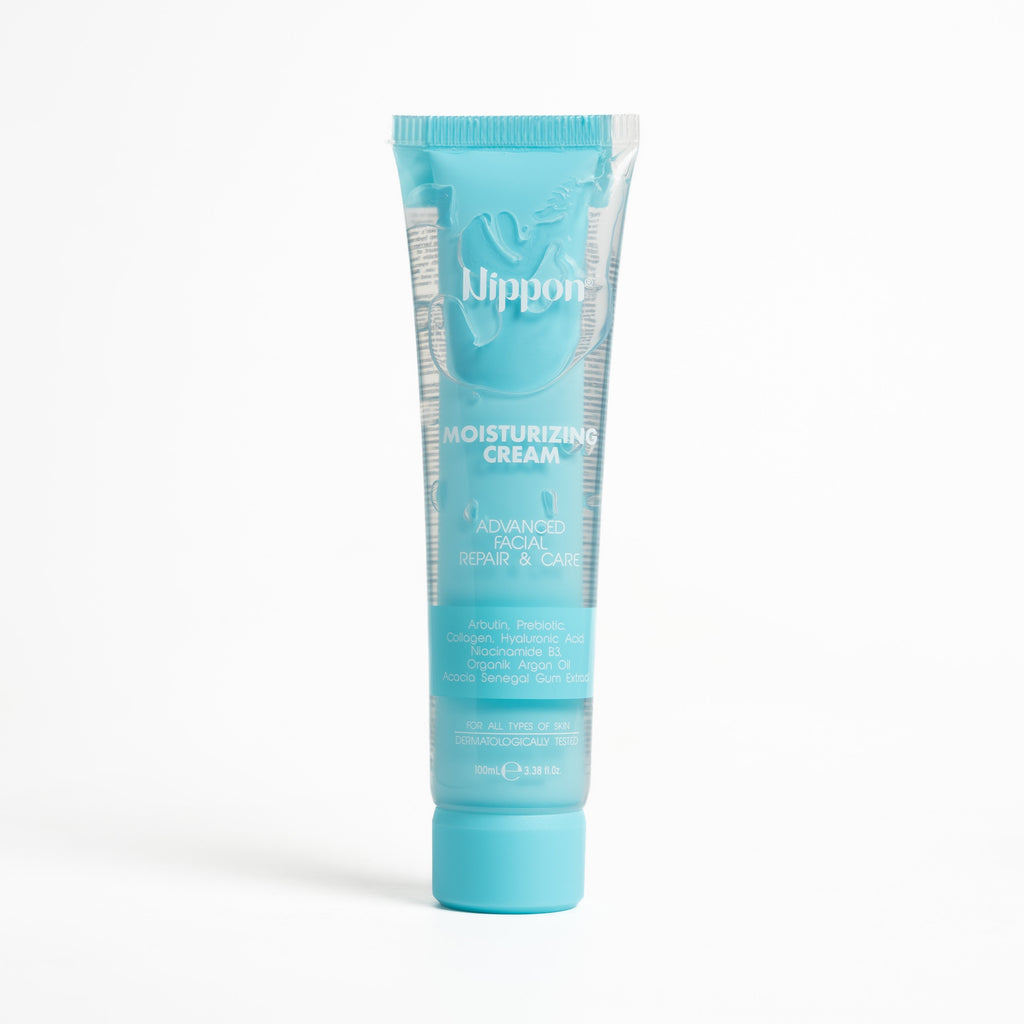 Nippon Moisturizing Cream Advanced Facial & Care Hyaluronic Acid - 100ml | نيبون كريم مرطب للوجه بالهيالورونيك اسيد - 100 مل