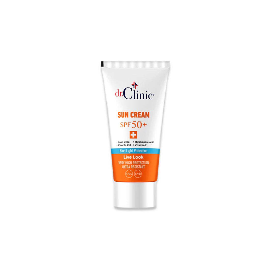 DR.Clinic Sun Cream 50+ Spf دكتور كلنك واقي شمس للبشرة