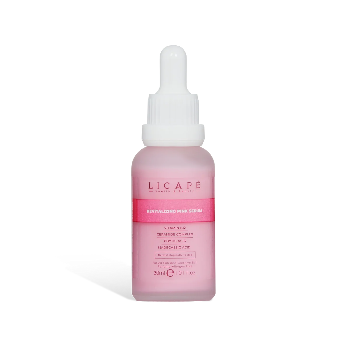 Licape Revitalizing Pink Serum Vitamin B12 - 30ml | ليكابي سيروم للوجه فيتامين بي 12 - 30مل