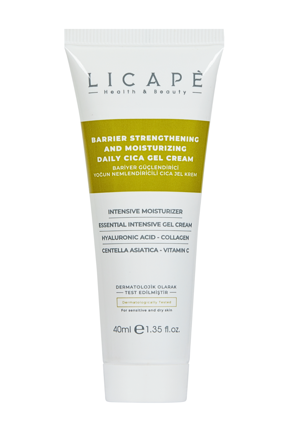 Licape Barrier Strengthening and Moisturizing Daily Cica Gel Cream (