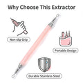 أداة دفع وإزالة الجلد الميت حول الأظافر (Cuticle Trimmer / Pusher) من العلامة التجارية e.bt (Easy Beauty) ضمن مجموعة Lovely Fruit