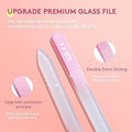 مبرد أظافر زجاجي (Glass Nail File) من العلامة التجارية Easy Beauty (e.bt).