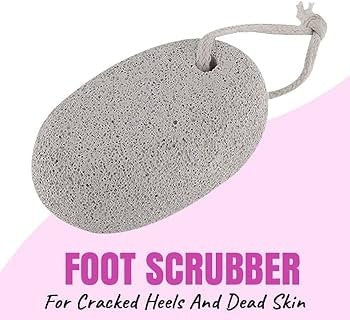 حجر خفاف طبيعي للعناية بالقدمين (Pumice Stone) من العلامة التجارية e.b.t Easy Beauty.