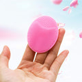 فرشاة تنظيف وتقشير الوجه المصنوعة من السيليكون (Silicone Facial Cleansing Pad) من العلامة التجارية e.bt (Easy Beauty)