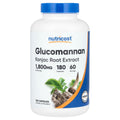 Nutricost Glucomannan، وهو مكمل غذائي يحتوي على ألياف مشتقة من جذور نبات الكونجاك.