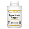 خل التفاح (Apple Cider Vinegar) من إنتاج شركة California Gold Nutrition، وتحتوي على 60 كبسولة نباتية.