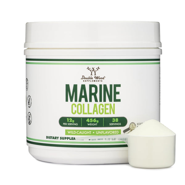 Marine Collagen Peptides من إنتاج شركة Double Wood Supplements