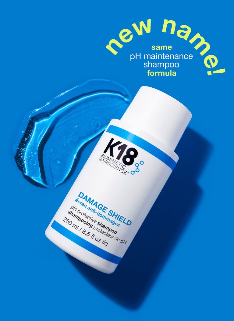 K18 DAMAGE SHIELD pH protective shampoo شامبو موازنة حموضة الشعر