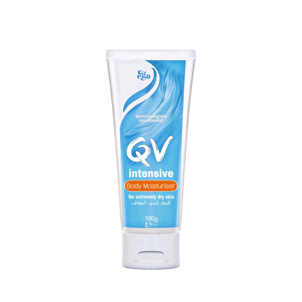 QV Intensive Body Moisturiser For Extremely Dry Skin - 100g | كيو في مرطب الجسم المكثف للبشرة الجافة للغاية - 100 جرام