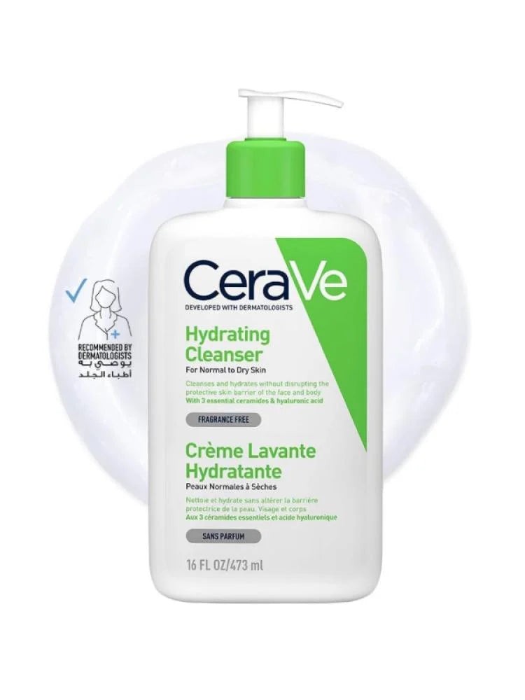 CeraVe Crème Lavante Hydratante - 473ml | سيرافي غسول مرطب - 473مل
