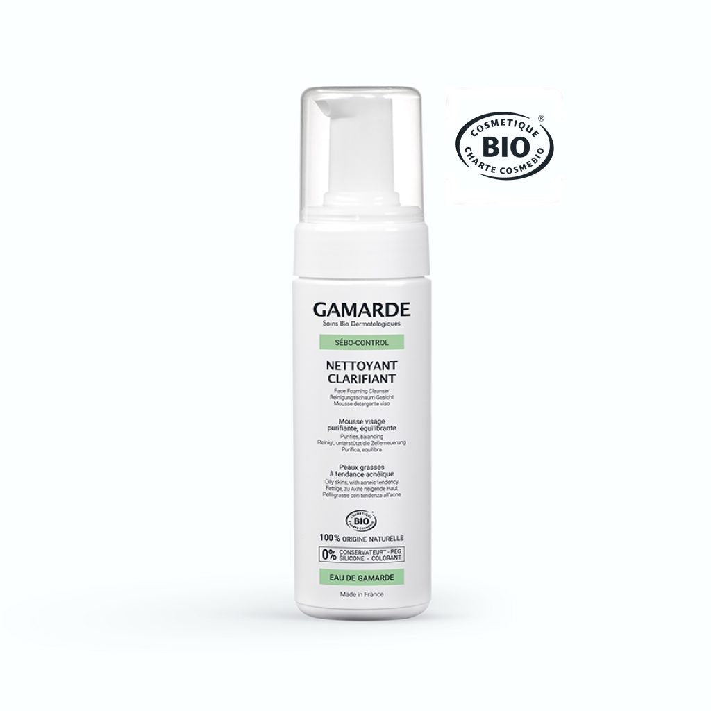 Gamarde Nettoyant Clarifiant Face Foaming Cleanser ١٦٠ml | منظف رغوي للوجه من جامارد نيتويانت كلاريفيانت ١٦٠ مل