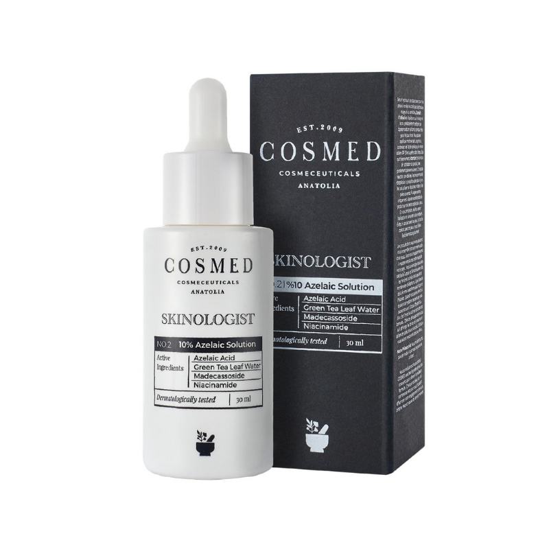 Cosmed Skinologist %10 Azelaic Solution - 30ml | كوزميد سيروم ازليك اسيد 10% - 30 مل