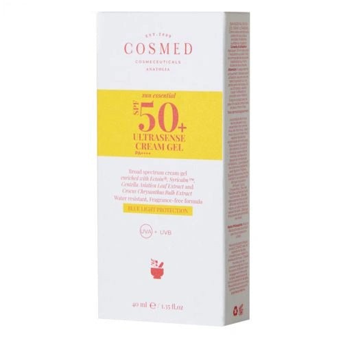 COSMED SUN ESSENTIAL ULTRASENSE CREAM GEL SPF٥٠ – ٤٠ML | كوزميد واقي شمسي كريم جيل بعامل حماية ٥٠ – ٤٠ مل